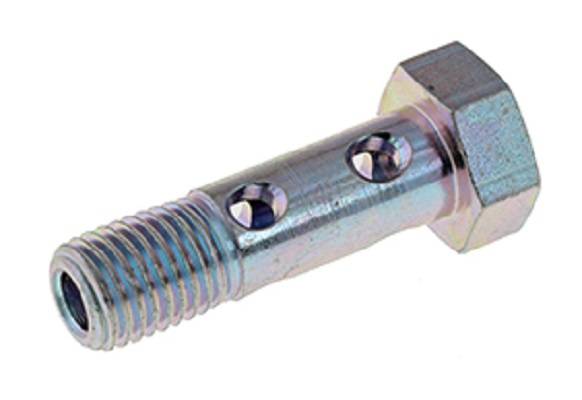 Hohlschraube doppelt, für 2 Ringstücke, STV M 10 x 1, 30,0 mm 14,0 mm
