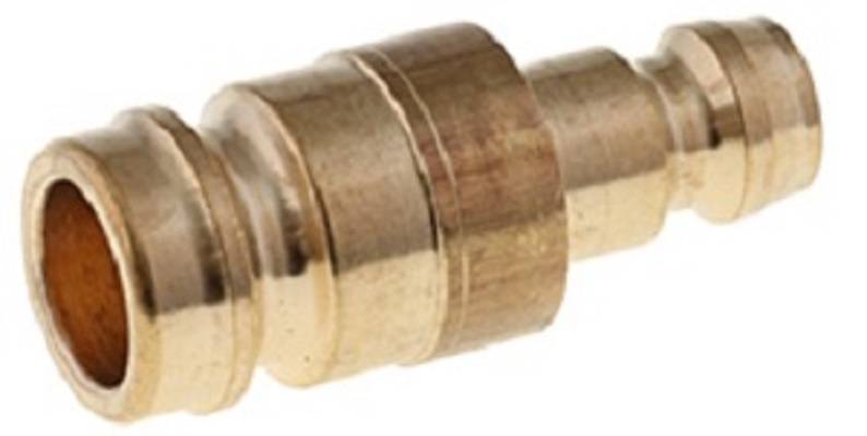 Kupplungsstecker mit 9 mm Zapfen, Verbindungsstück Entriegelungshülse MS, 9/13 mm 15 bar-0