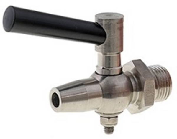 Probierhahn Edelstahl PN6, G 1“, 110,0 mm DN 15