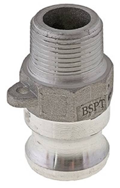 Schnellkupplungsstecker mit Außengewinde Typ F, NBR- Dichtung ES NPT 5 Zoll, 145,2 mm DN 120 7 bar-0