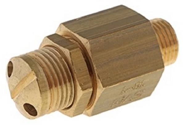 Mini-Sicherheitsventil einstellbar, nicht bauteilgeprüft, bis 350 l/min ES G 1/8 Zoll, 3 - 7 bar
