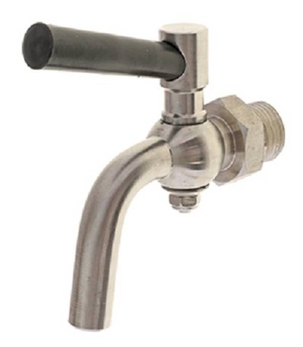 Ablasshahn Edelstahl PN6, G 1/8“, 65,0 mm DN 2,5