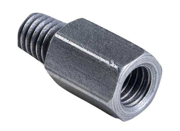 Gewindeverlängerung für Schmiernippel, STV, konisch, M 6x1, 20 mm/16 mm, 9 mm