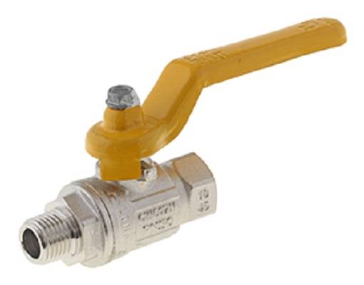 Innen- und außengewindiger Kugelhahn DVGW EN331, MSV R/Rp 3/4“, 83,5 mm DN 20 40 bar, Standard-0