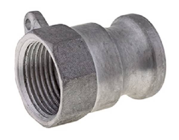 Schnellkupplungsstecker mit Innengewinde Typ A, EPDM- Dichtung PP Rp 2“, 63,0 mm DN 50 6 bar