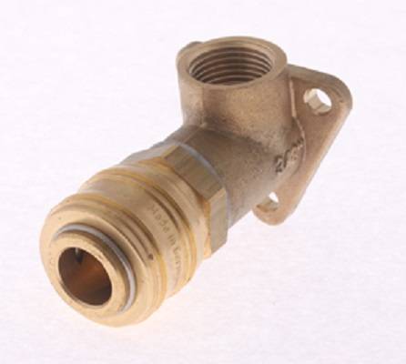 Wanddose komplett mit Kupplungsdosen NW 7,2 montiert, L- Form MS G 3/8“ IG, 35 bar-0