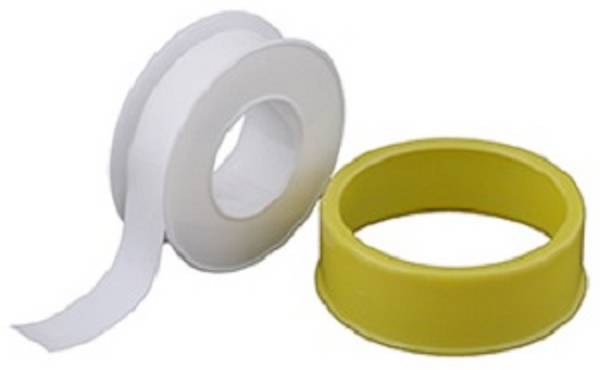 PTFE- Dichtband, Standardqualität, PTFE 0,10 mm x 12,0 mm 20 bar 12,0 m