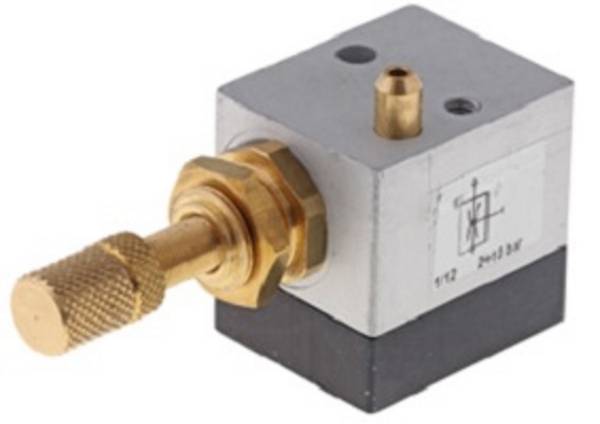Pneumatischer Zerstäuber, 15 - 60 cm³/min M 5 (IG) / M 12 x 0,75 A