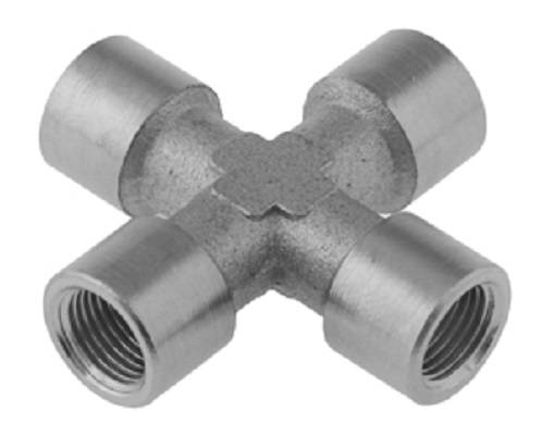 Kreuz-Stück, X- Form MS G 3/4“, 16 bar-0