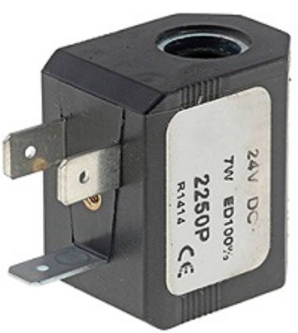 Magnetspule für Magnetventil, Gleichstrom, Größe 1, 7 W, 12V=
