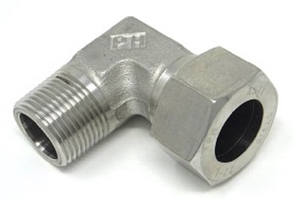Winkel-Einschraubverschraubung NPT-Gewinde, leicht, NC ES NPT 1/4“, 12 mm-0