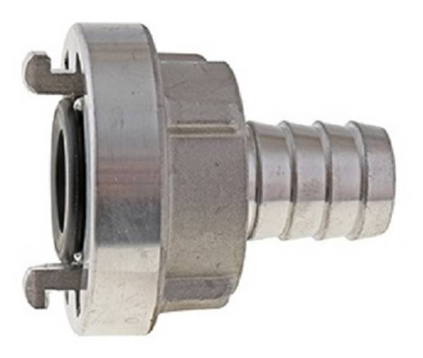 Storz-Kupplung mit Schlauchstutzen für PVC- oder Gummischlauch, drehbar, AL, 125, 148,0 mm, DN 127