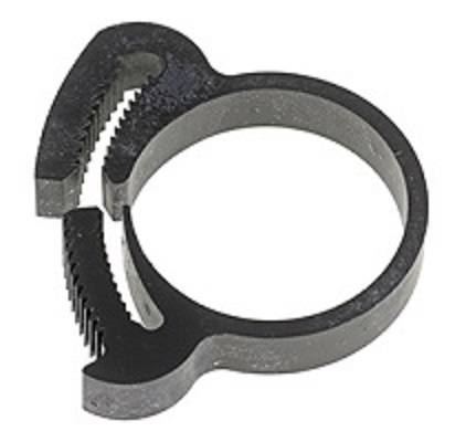 Schnapp- Schlauchschelle, POM, 8,0 - 9,2 mm, Breite 4,6 mm-0