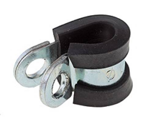 Rohrschelle Gummiprofiliert, NBR/CR – Einlage, Band 12 mm STV, 12,0 mm-0