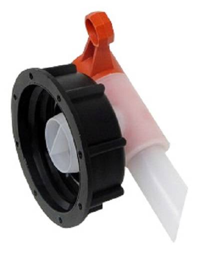 Ablasshahn für Kunststoffkanister, PE, DIN61, 60,5 mm, 55,6 mm-0