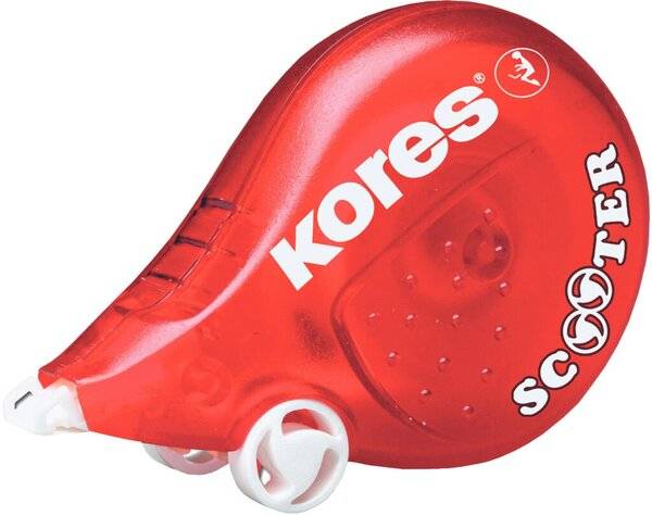 Kores Einweg-Korrekturroller "SCOOTER", 4,2 mm x 8 m, rot (5684823)-0