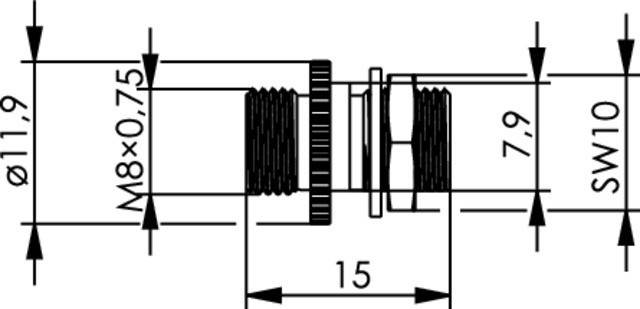 Telegärtner FC/PC-Kupplung SM u. MM 100007086-2