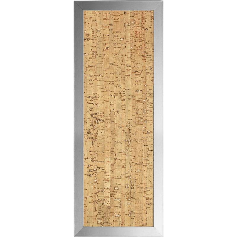 Bi-Office Design-Korktafel, 600 x 200 mm, silber (70030238)-0