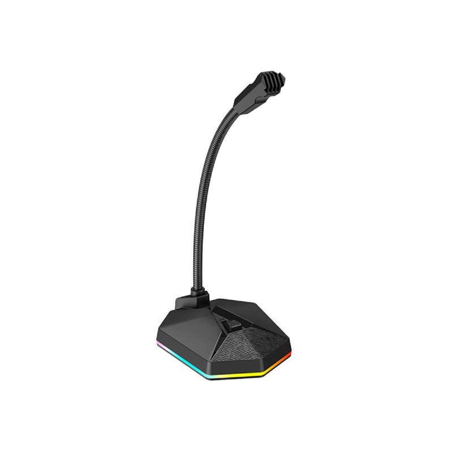 Havit GK57 RGB-Hintergrundbeleuchtung Gaming Mikrofon USB-Schnittstelle Plug&Play-System Schwarz-0