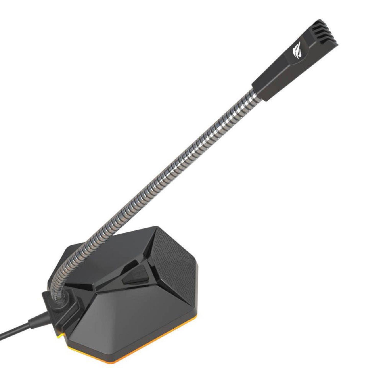 Havit GK57 RGB-Hintergrundbeleuchtung Gaming Mikrofon USB-Schnittstelle Plug&Play-System Schwarz-1