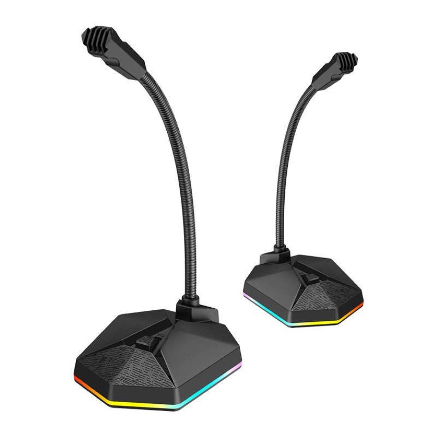 Havit GK57 RGB-Hintergrundbeleuchtung Gaming Mikrofon USB-Schnittstelle Plug&Play-System Schwarz-3