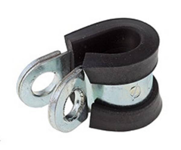 Rohrschelle Gummiprofiliert, NBR/CR – Einlage, Band 12 mm STV, 15,0 mm