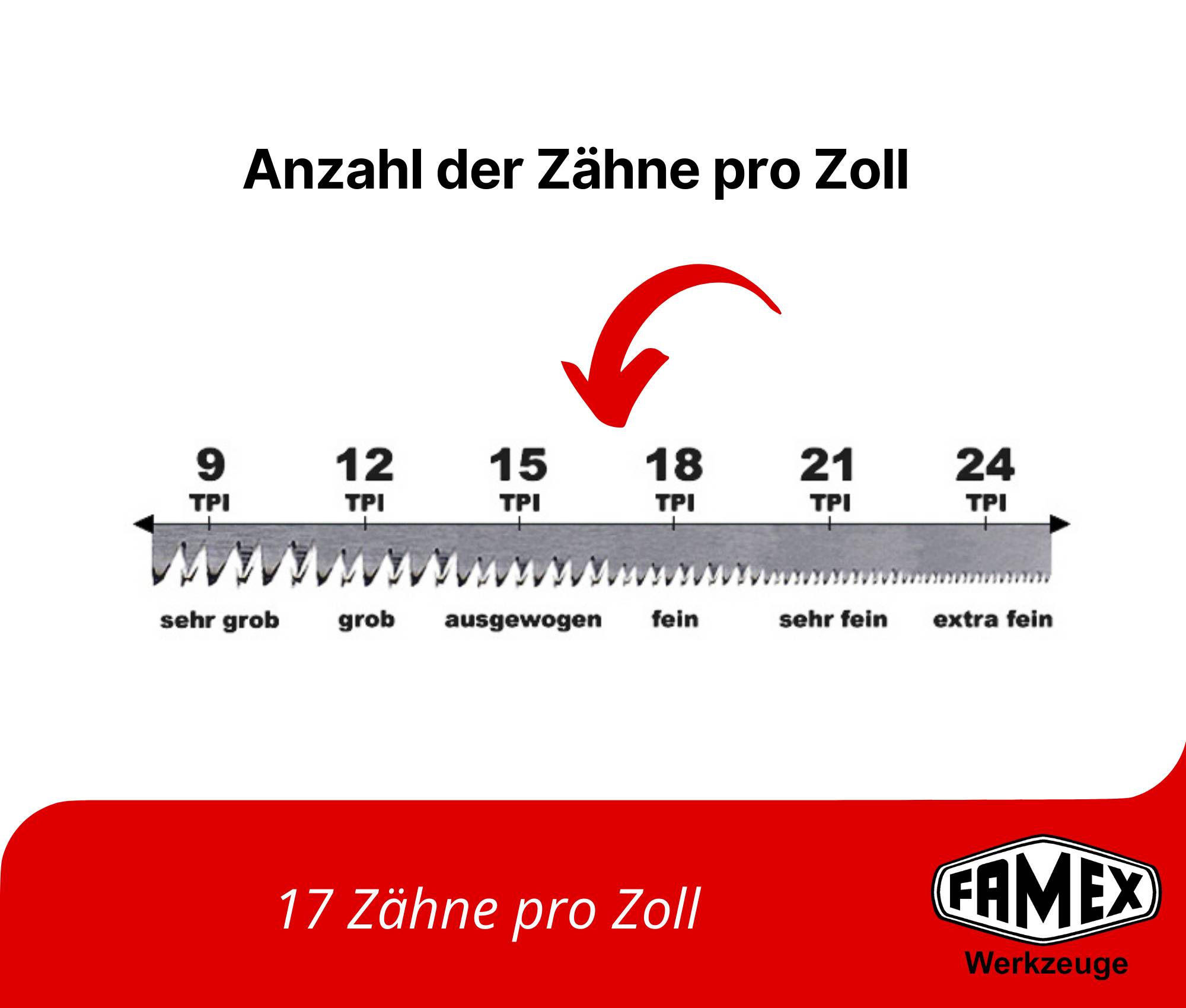 FAMEX 5507 Japansäge Dozuki 270mm - 17 Zähne pro Zoll - PROFESSIONAL-3