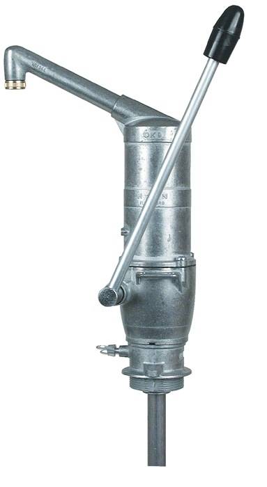 Handkolbenpumpe Zinkdruckg.0,25 l/Hub geeignet f.Motoröl,Getriebeöl TECALEMIT-0
