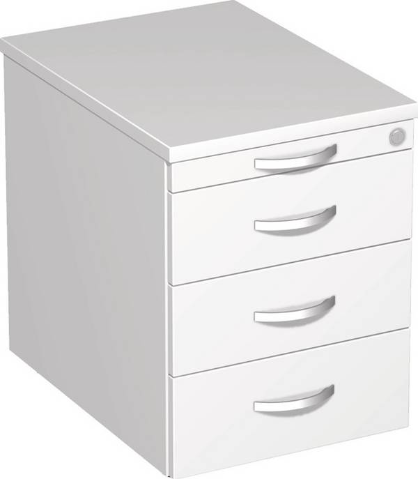 Rollcontainer Flex 438x565x600mm weiß - Artikel: 821007701