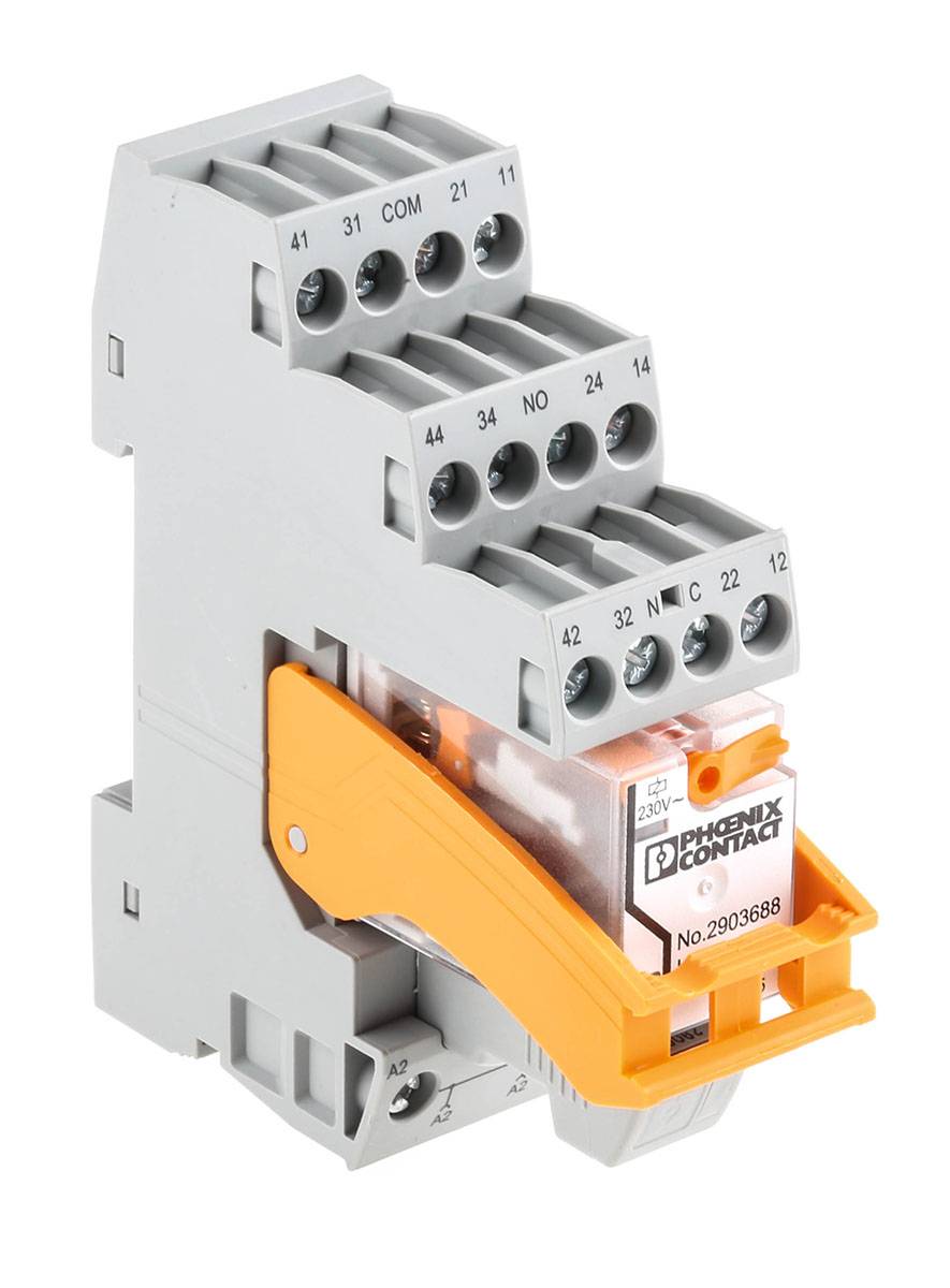 Relaismodul RIF-2-RSC-LV-230AC/4X21-2