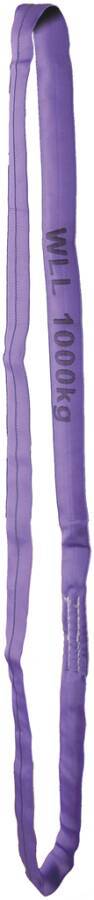 Rundschlingen 941048902 Farbe violett Tragfähigkeit 1000 kg Nutzlänge 1,5 m-0