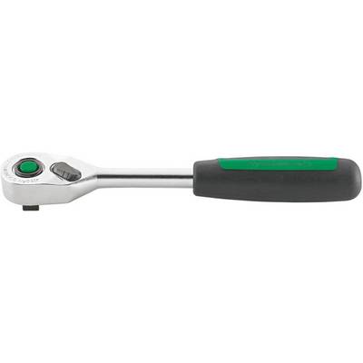 Umschaltknarre QuickRelease 435QR N 3/8 12111020 Antrieb 3/8" Länge 193 mm Ausführung 80 Zähne Gewicht 235 g-0