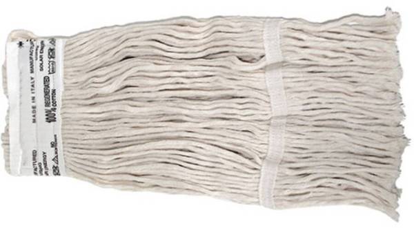 5 X Reinigungsgeräte 8858608 Ausführung Fransenwischmopp Standard Eigenschaften Baumwolle-Polyester Fransenmopp (400 gr