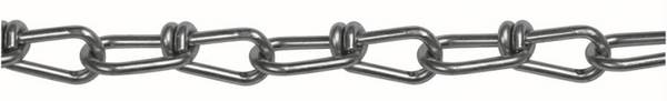 Knotenkette DIN 5686 verzinkt 941045101 Ø (d1) 1,6 mm Teilung 23 mm