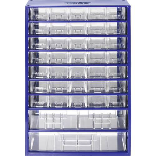 MARS Svratka Werkstatt-Magazin (L x B x H) 307 x 155 x 464 mm Anzahl Fächer: 38 feste Unterteilung Inhalt 1 St.