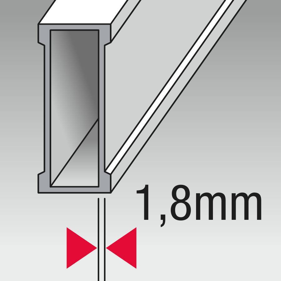 Symbolbild für Alu-Magnet-Wasserwaage Superstar rot 696200PMS Länge 200 cm