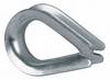 Kauschen DIN 8699 Typ BF verzinkt 941045605 Rillenweite 10 mm Weite innen (c) 24 mm Höhe innen (l) 38 mm Stärke (s) 2,9