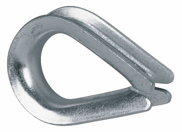 Kauschen rostfrei 941046402 Rillenweite 5 mm Weite innen (c) 13 mm Höhe innen (l) 21 mm Stärke (s) 1,00 mm Breite außen