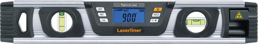 Laser-Wasserwaage DigiLevel Laser 081.255A Lieferumfang Transporttasche, Batterien (2x1,5V (Typ AAA/LR03) Länge 40 cm-0
