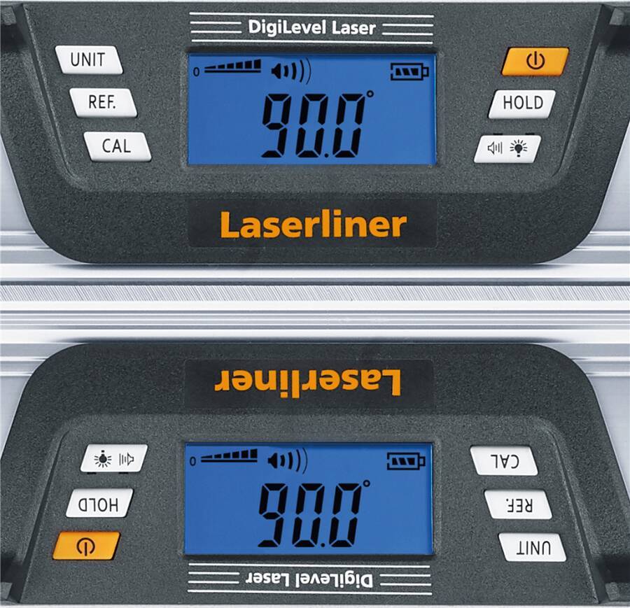 Laser-Wasserwaage DigiLevel Laser 081.255A Lieferumfang Transporttasche, Batterien (2x1,5V (Typ AAA/LR03) Länge 40 cm-3