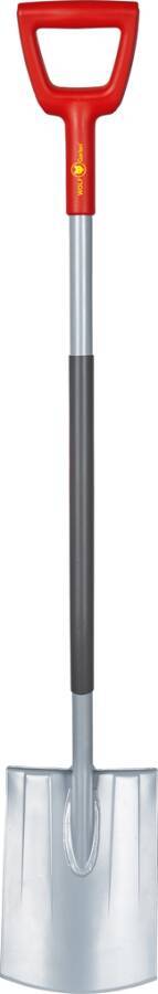 Spaten mit Tritt 73ADA005650 Blattmaß 280 x 190 mm Länge 1230 mm Stiel D-Griff-0