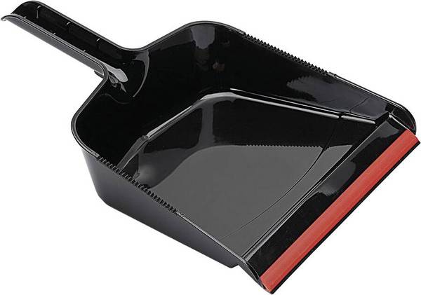 Kehrschaufel 89953 Material Kunststoff Ausführung extra groß, 41 x 30 cm, stabil, mit angespritzter TPE-Lippe und Reinig