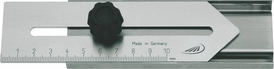 einfaches Streichmaß 0323308 Messbereich 100 mm Schienenbreite 40 mm-0
