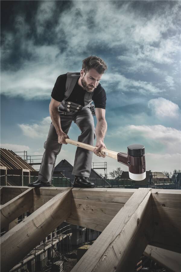 Vorschlaghammer SIMPLEX 3027.261 Typ Hammer Kopf-Ø 60 mm Kopflänge 150 mm Gesamtlänge 775 mm Gewicht 1900 g Ausführung m-1