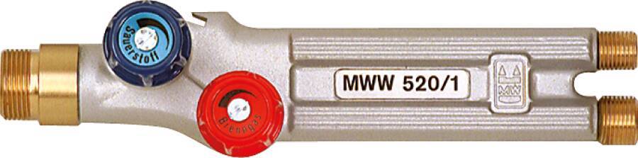 Griffstück MWW 520/1 80081 Ausführung ohne Schlauchtüllen und Muttern-0