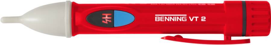 Berührungslose Phasenprüfer 044055 Typ VT 2 Anzeige grüne/rote LED-Prüfspitze/Summer Überspannungskategorie CAT IV 600 V-0