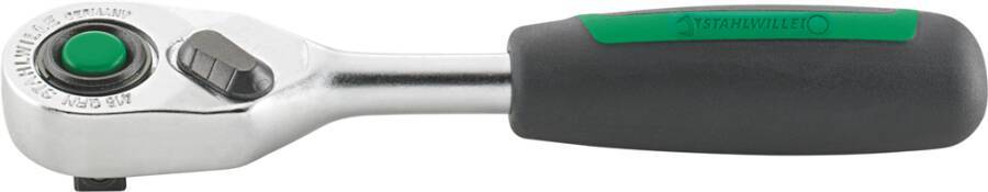Umschaltknarre QuickRelease 415QR N 1/4 11111020 Antrieb 1/4" Länge 117 mm Ausführung 80 Zähne Gewicht 79 g-0