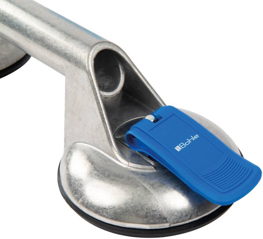 Saugheber VERIBOR 602.0BL Tragkraft 70 kg Ausführung Alu, 2 Köpfe, Quergriff Saugscheiben-Ø 120 mm-3