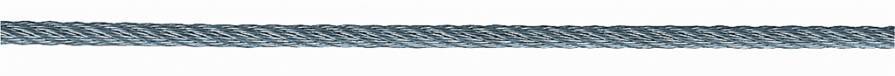 Drahtseil verzinkt 941045204 Seil-Ø 6 mm Ausführung 6x7+1 FE verz.-0