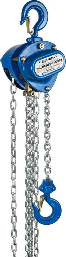 Stirnrad-Flaschenzüge PULLMASTER II G10530 Typ Flaschenzug Hub 3 m Tragkraft 500 kg Kettenstränge 1 Bauhöhe 285 mm Handk-0
